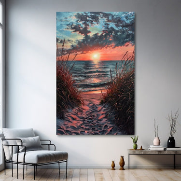 Sunset Drawing Painting